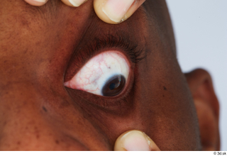 HD Eyes Najeem Bonner eye eyelash iris pupil skin texture…